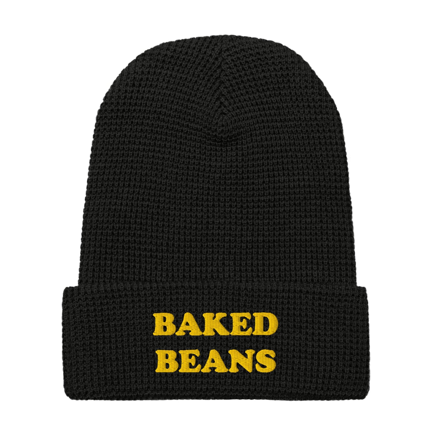 Baked Beans Waffle Beanie - ninanush