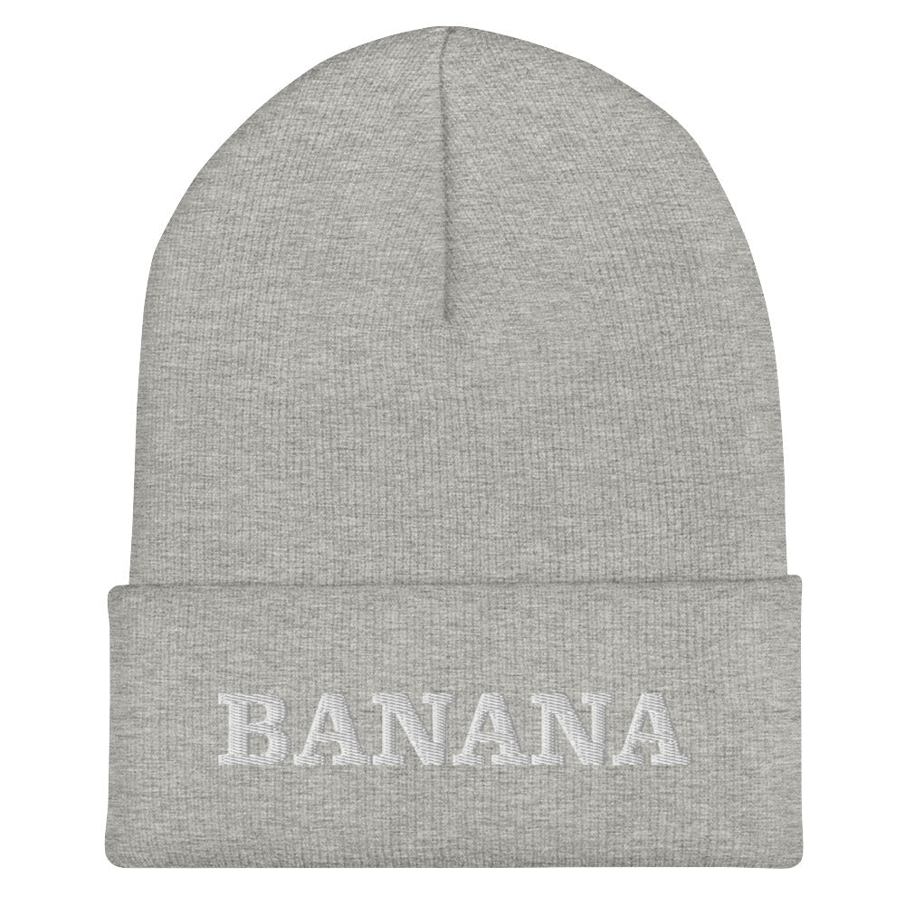 Banana Cuffed Beanie - ninanush