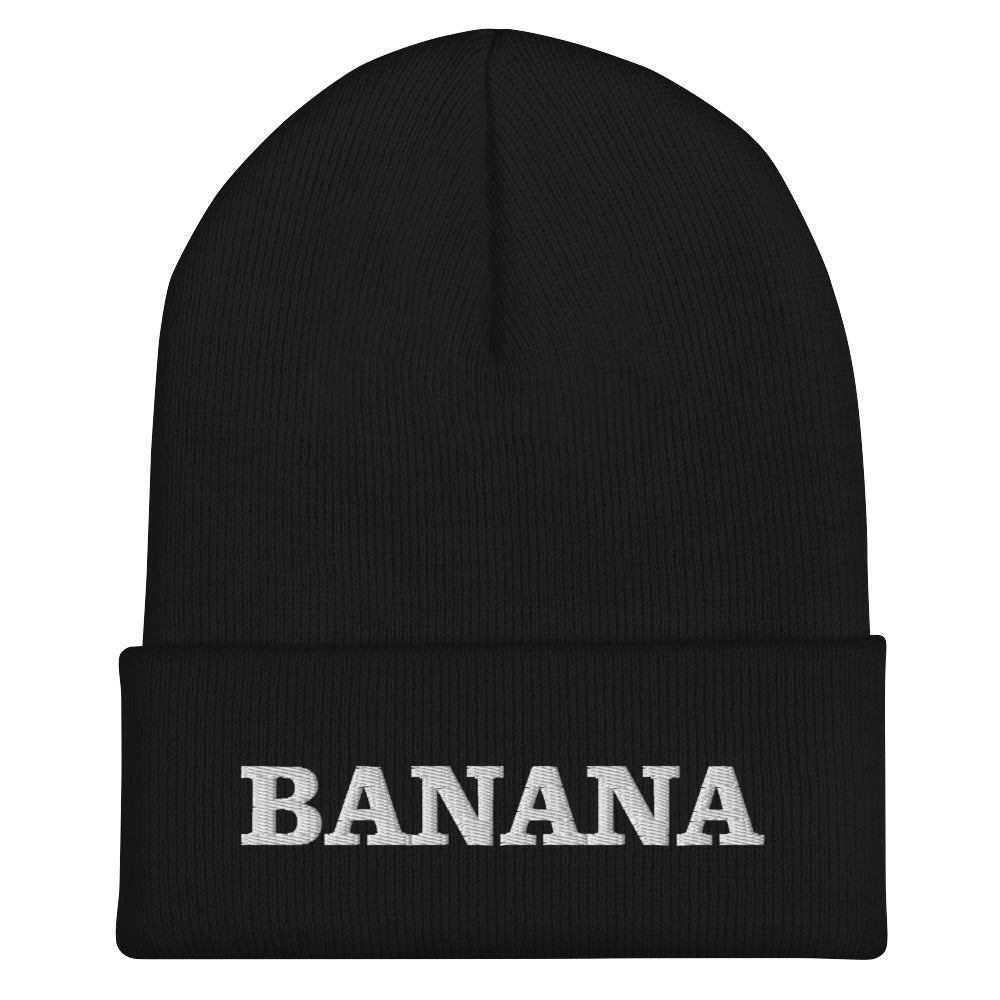 Banana Cuffed Beanie - ninanush