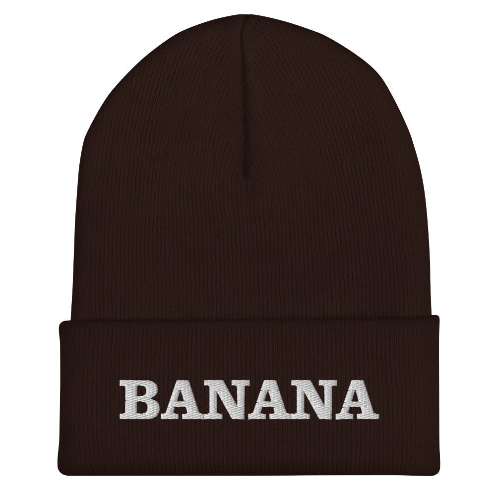 Banana Cuffed Beanie - ninanush