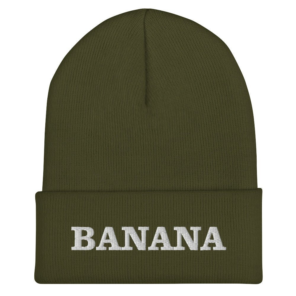 Banana Cuffed Beanie - ninanush