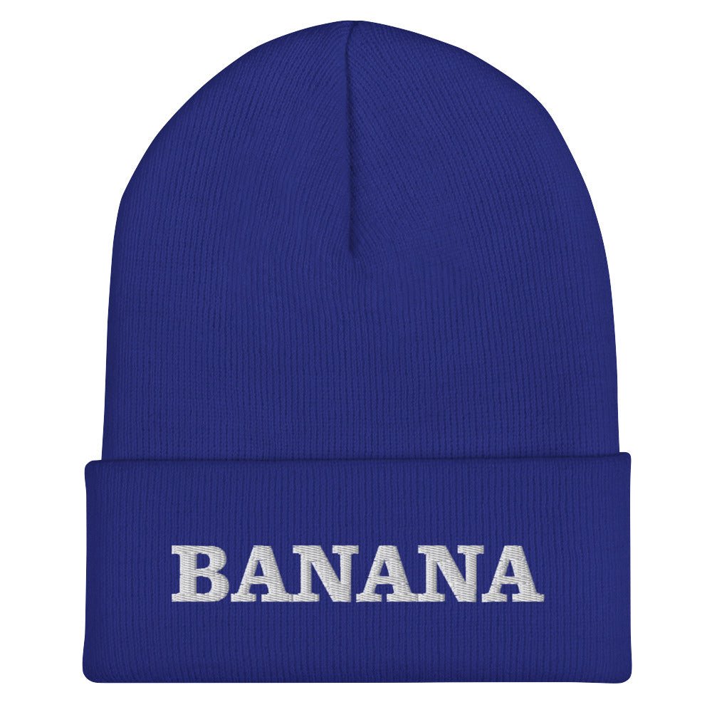 Banana Cuffed Beanie - ninanush