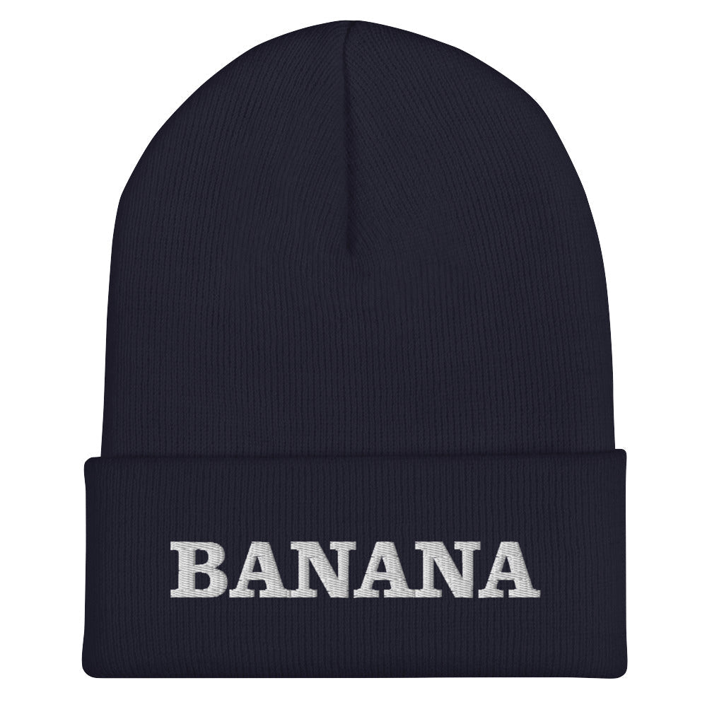 Banana Cuffed Beanie - ninanush