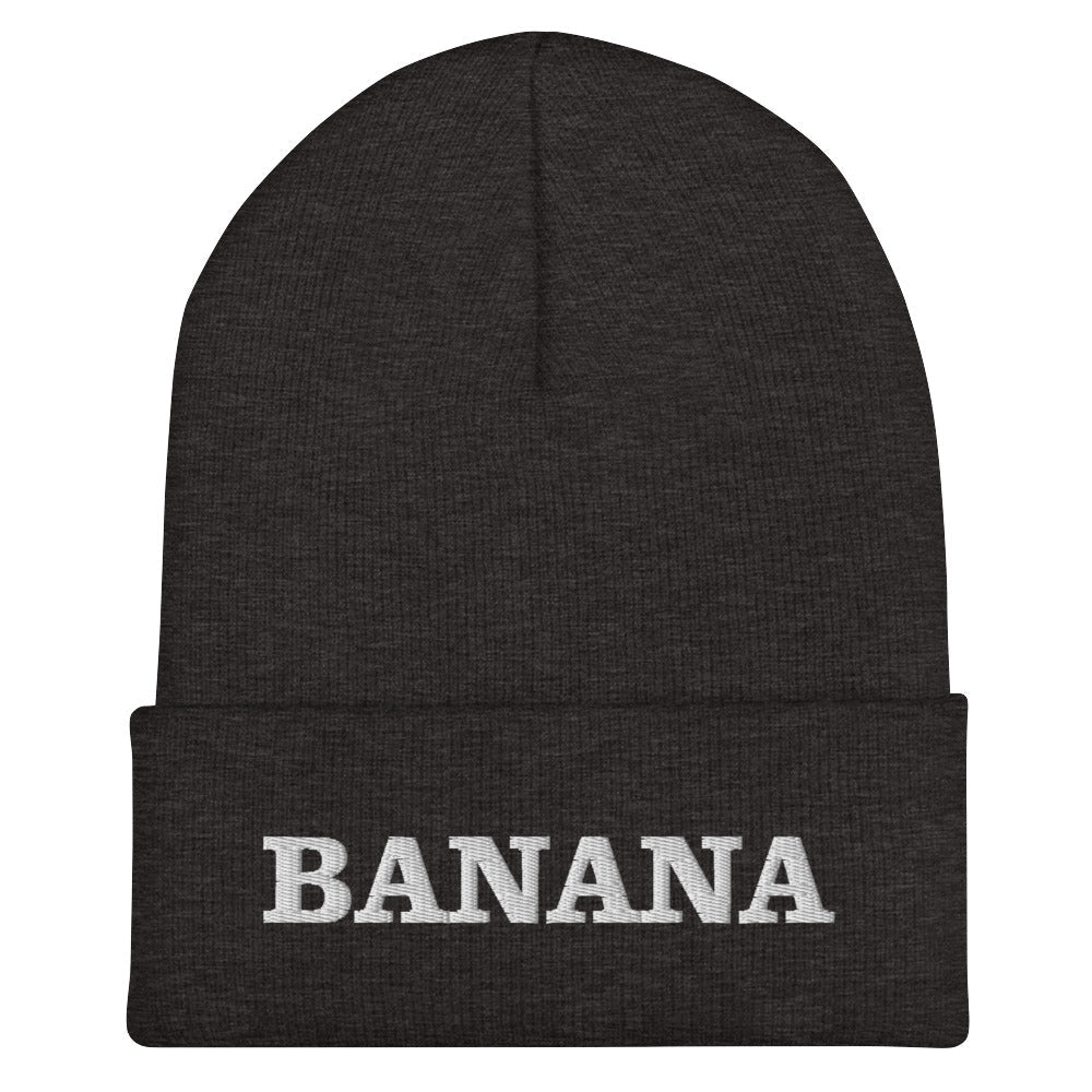 Banana Cuffed Beanie - ninanush