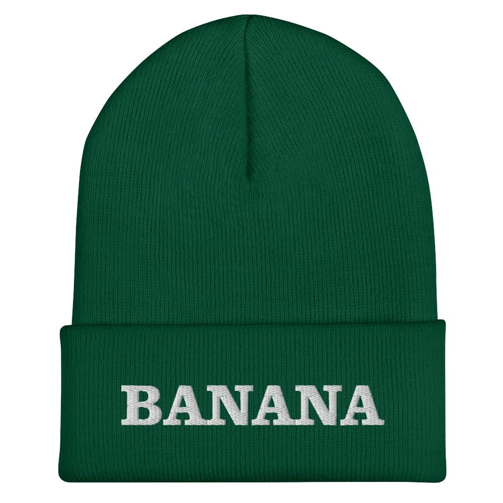 Banana Cuffed Beanie - ninanush