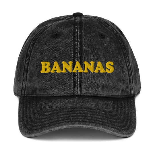 Bananas Vintage Dad Hat - ninanush