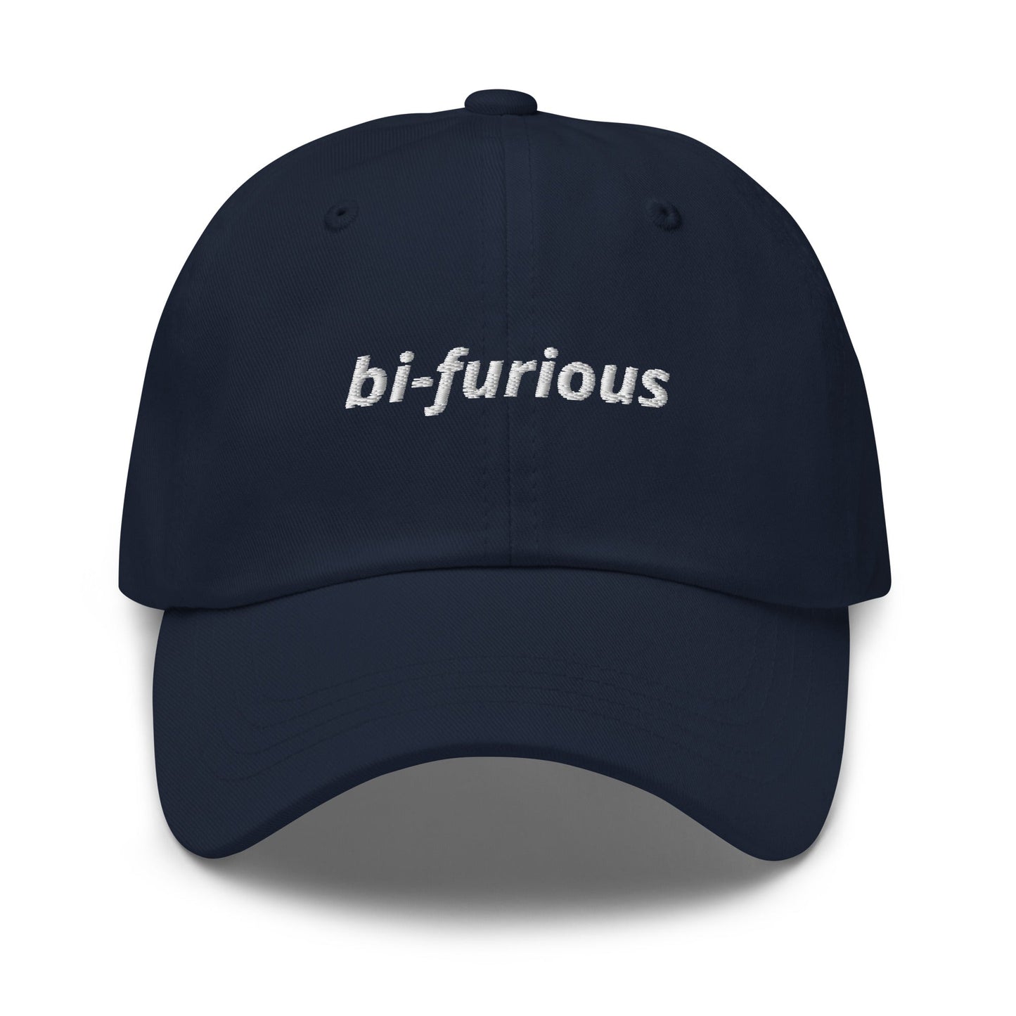 Bi-Furious Dad Hat - ninanush