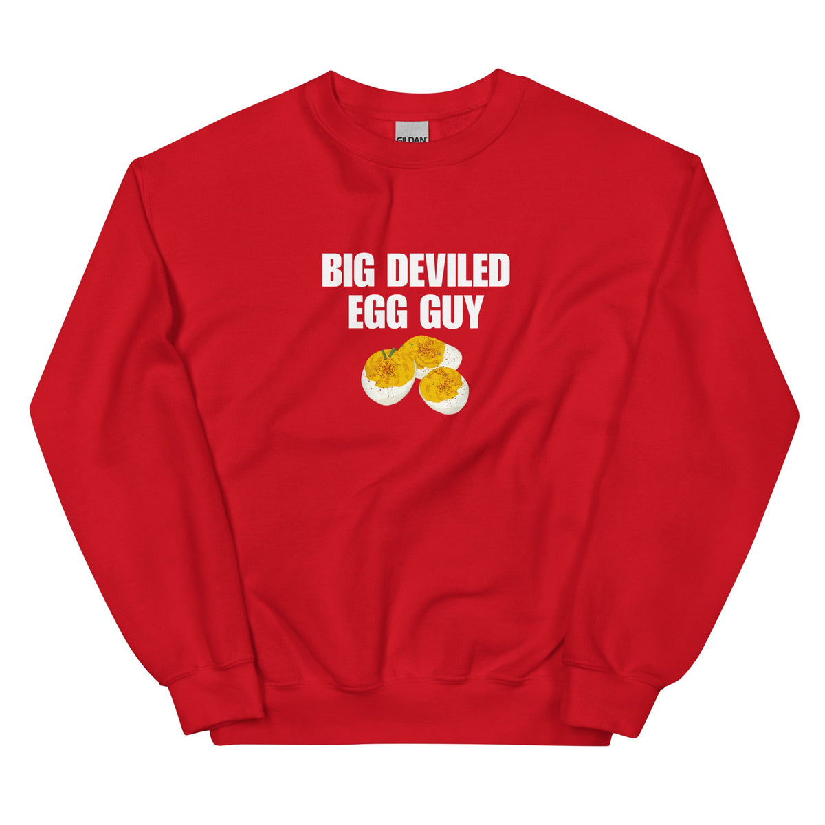 Big Deviled Egg Guy Sweatshirt - ninanush