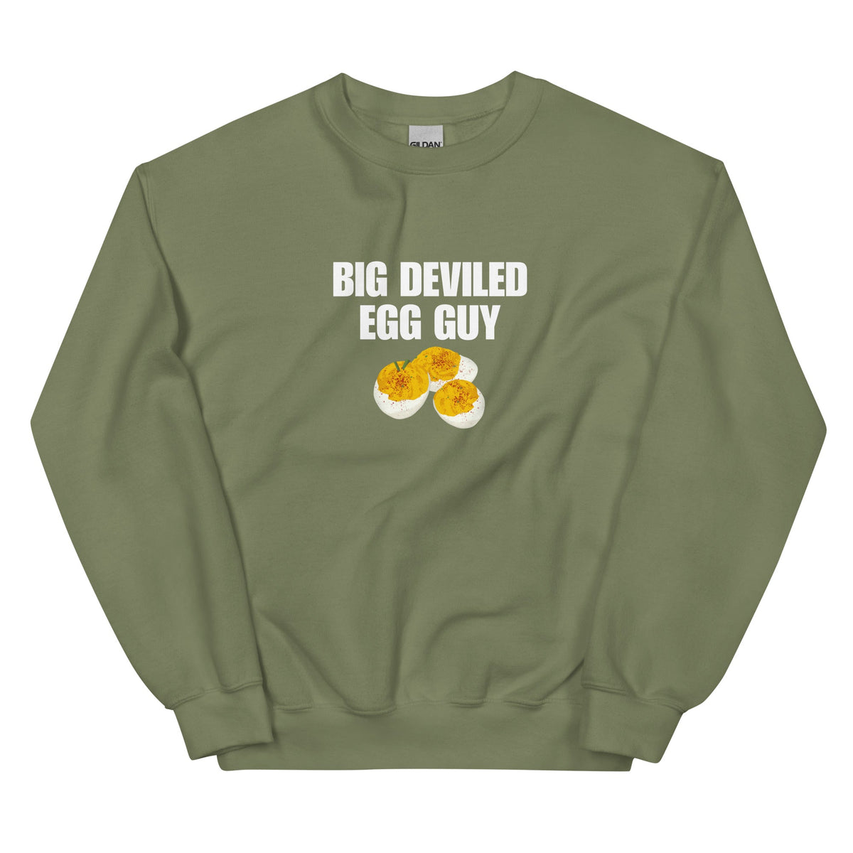 Big Deviled Egg Guy Sweatshirt - ninanush