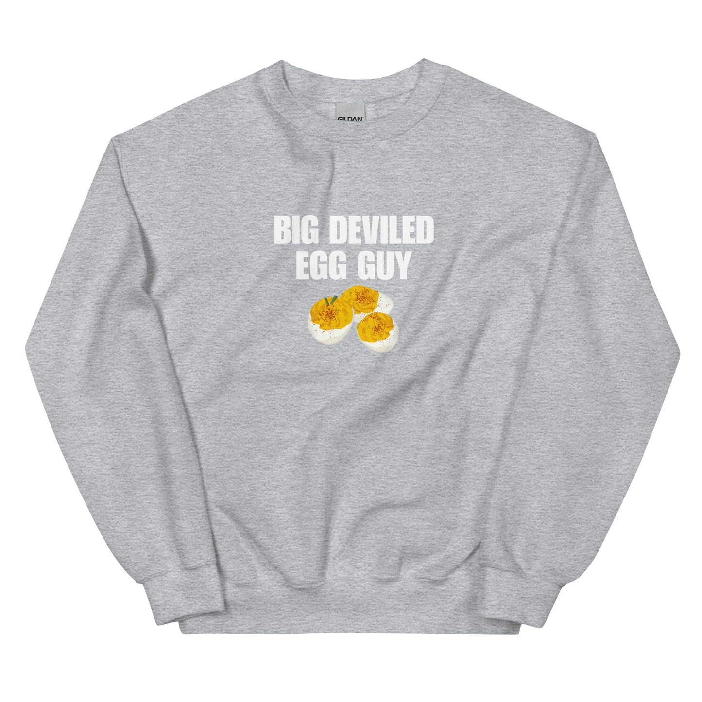 Big Deviled Egg Guy Sweatshirt - ninanush