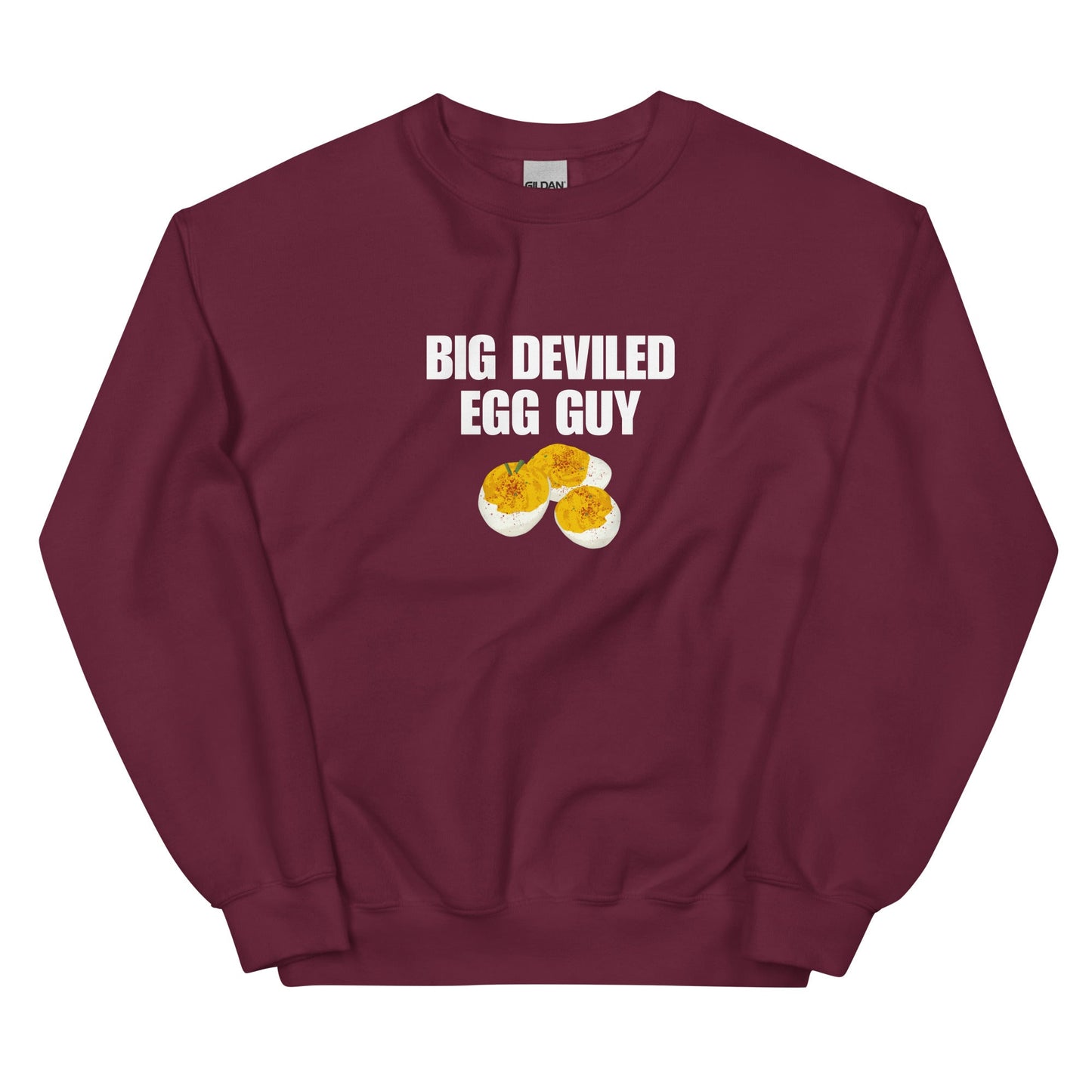 Big Deviled Egg Guy Sweatshirt - ninanush