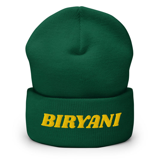 Biryani Cuffed Beanie - ninanush