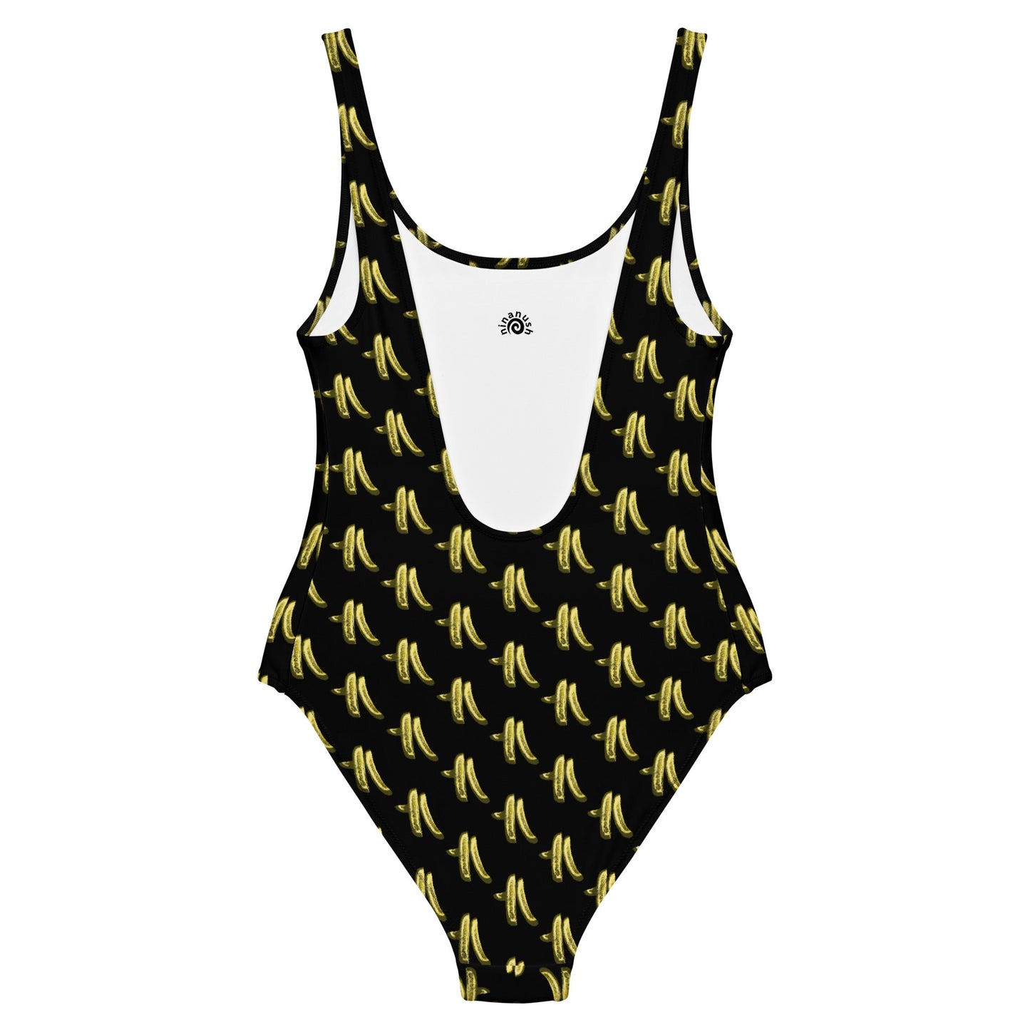 Black Pickles One-Piece Swimsuit - ninanush