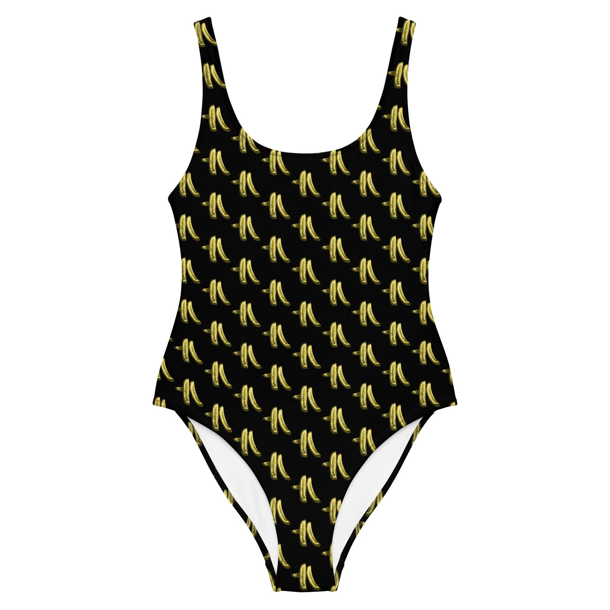 Black Pickles One-Piece Swimsuit - ninanush