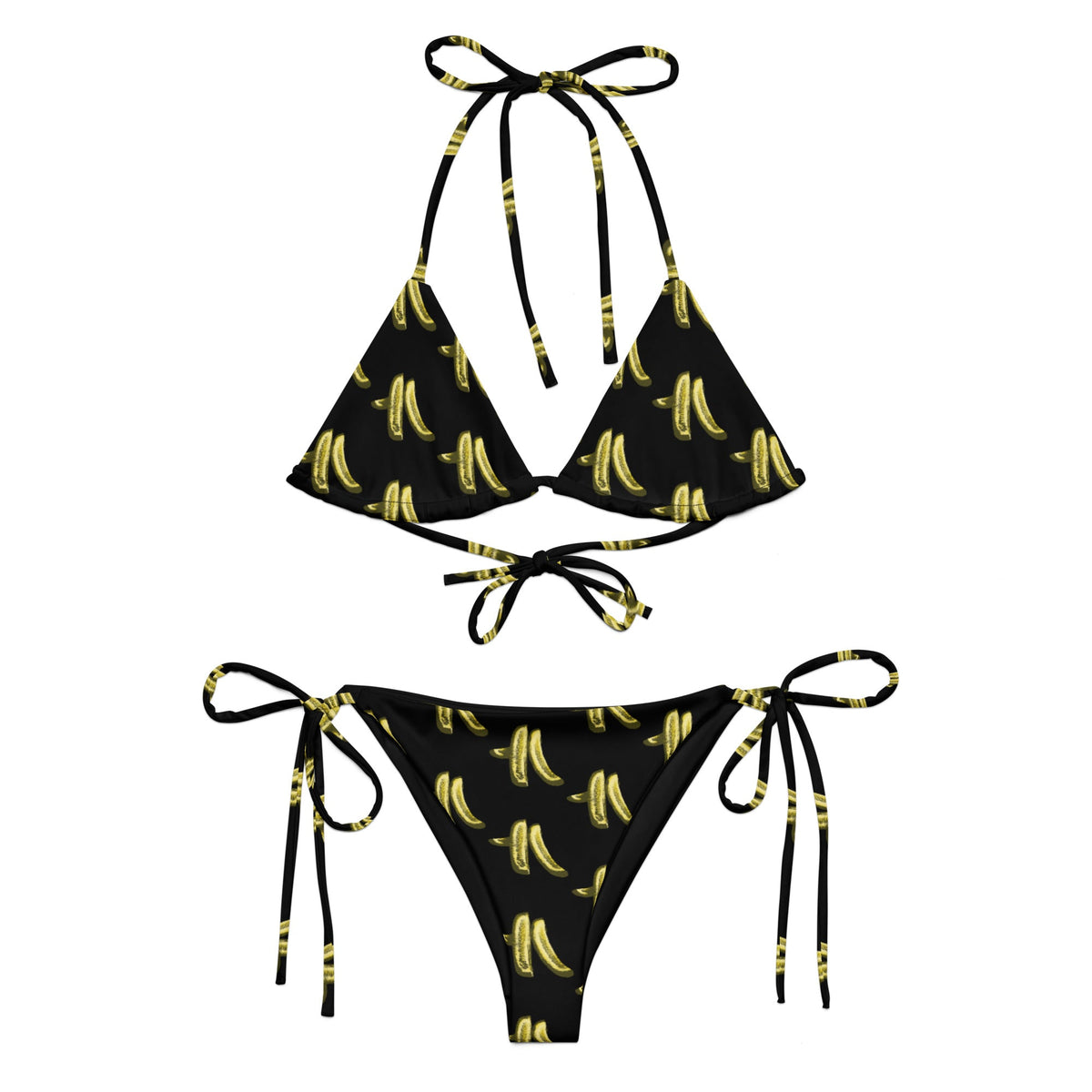 Black Pickles Recycled Bikini - ninanush
