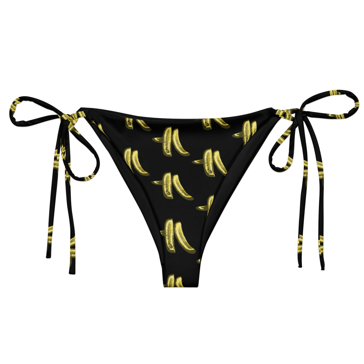 Black Pickles Recycled Bikini Bottom - ninanush