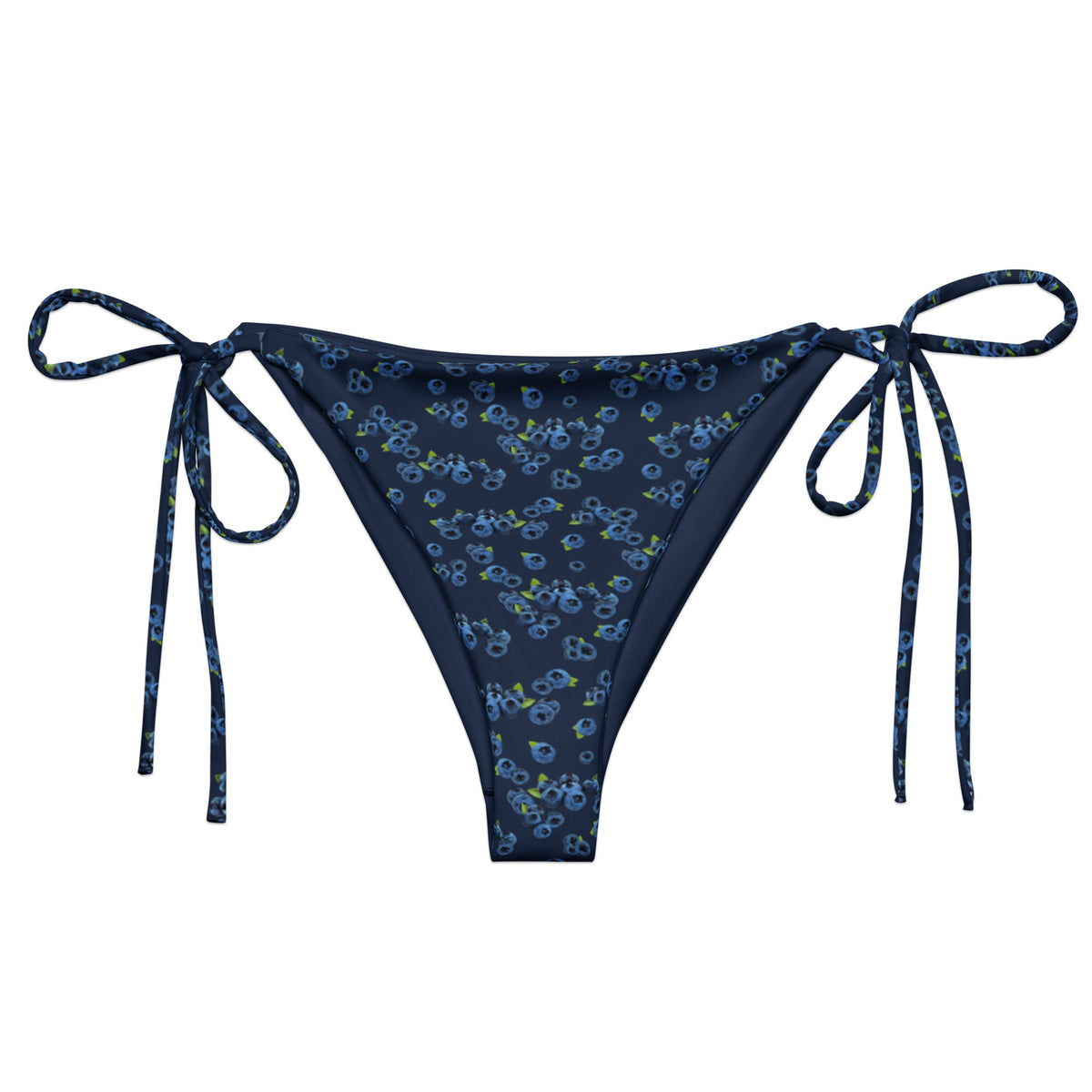 Blueberries Recycled Bikini Bottom - ninanush