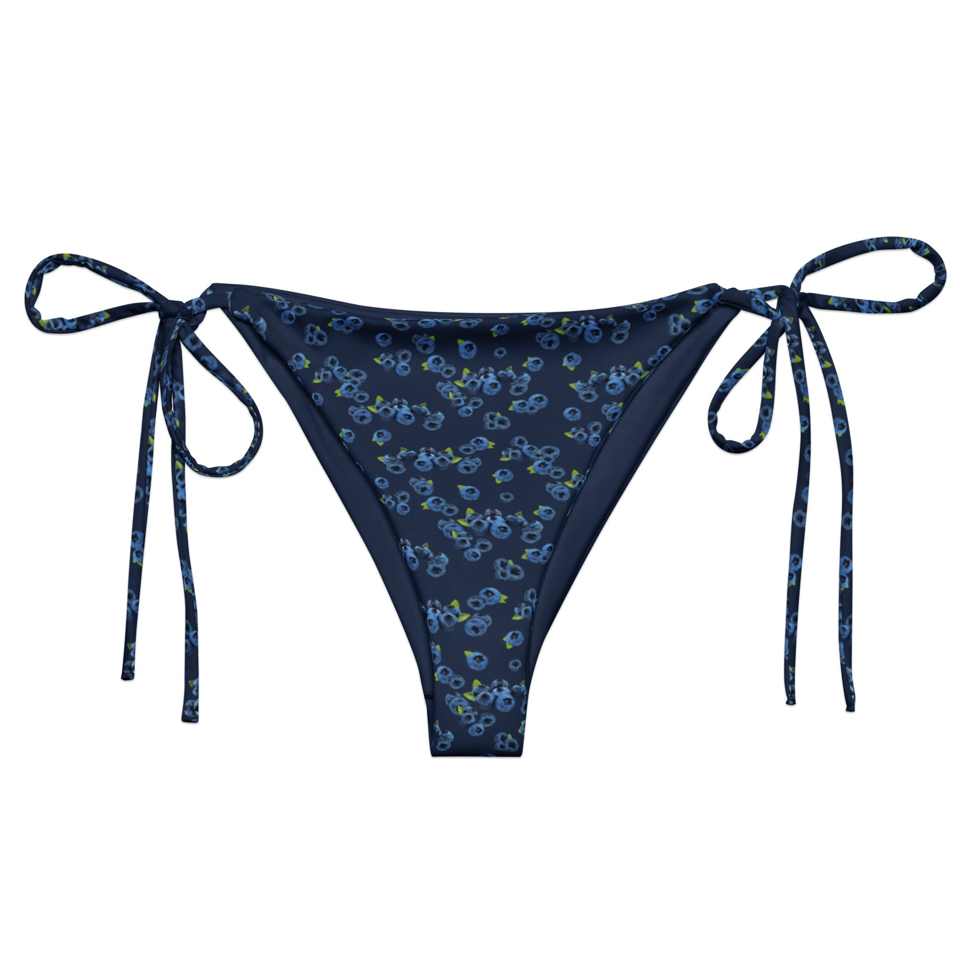 Blueberries Recycled Bikini Bottom - ninanush