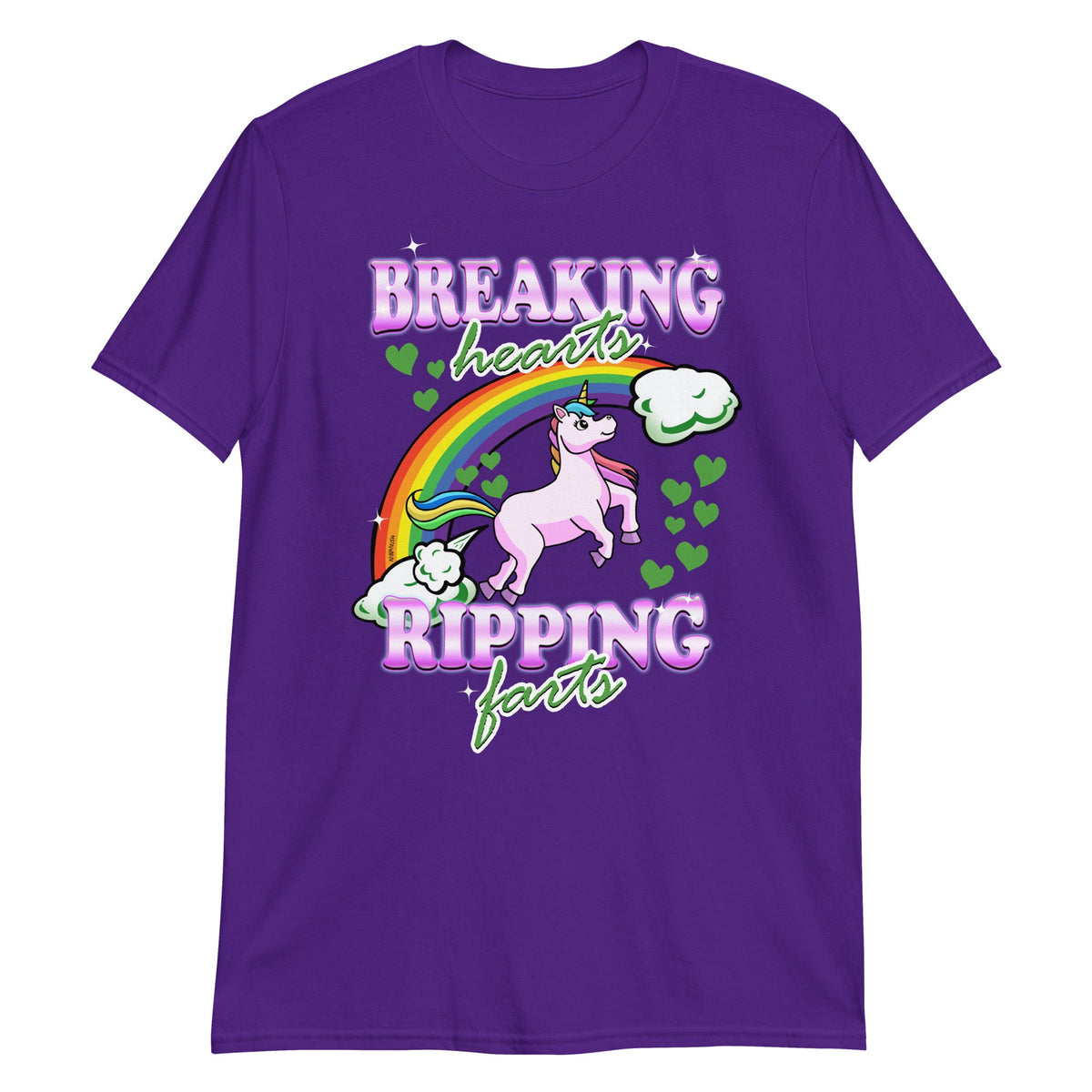 Breaking Hearts and Ripping Farts T-Shirt | Funny Graphic Tee - ninanush