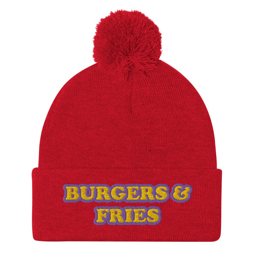 Burgers and Fries Beanie - ninanush