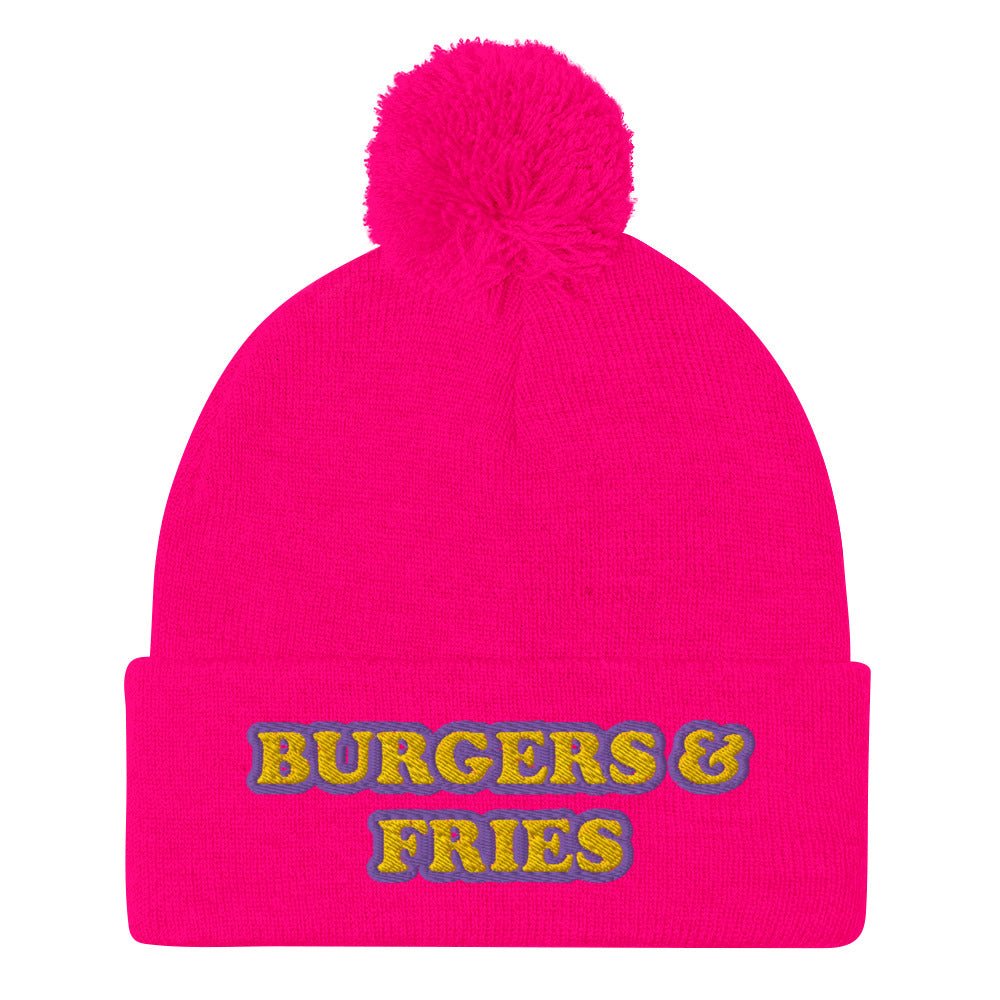 Burgers and Fries Beanie - ninanush