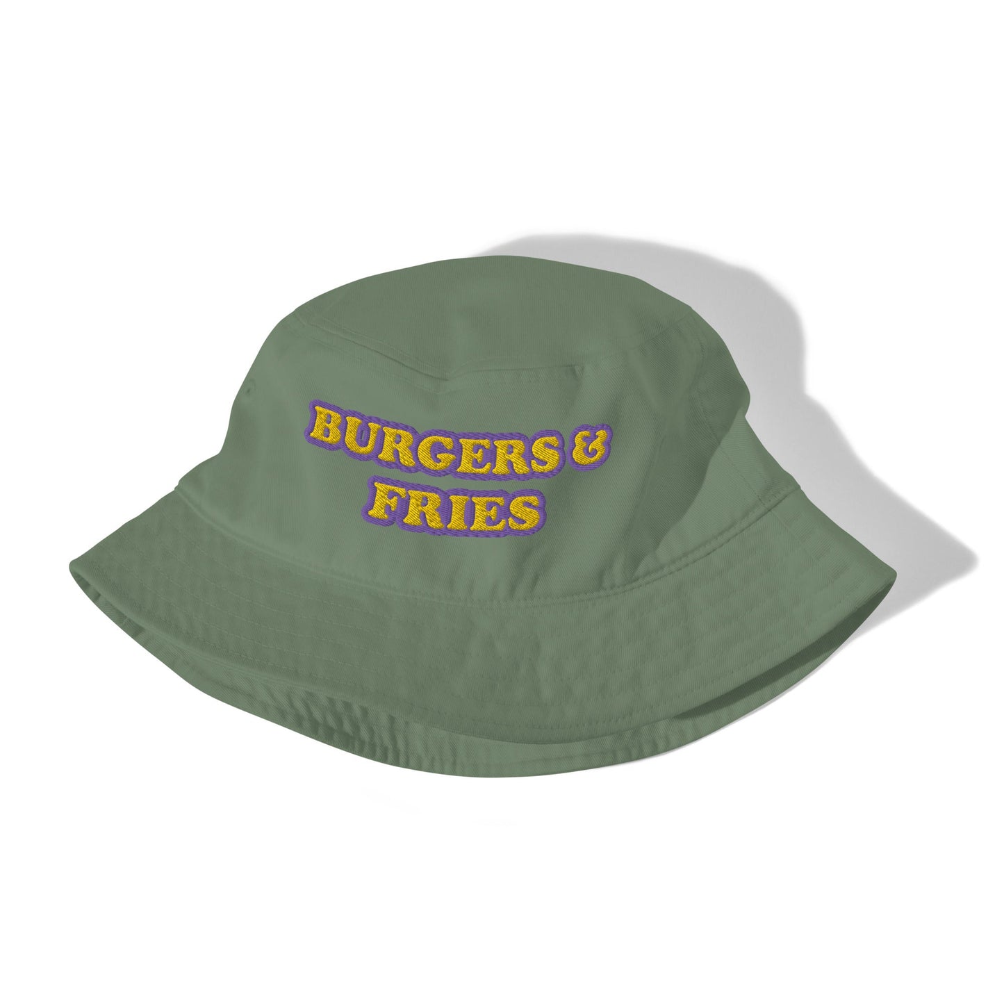 Burgers and Fries Organic Bucket Hat - ninanush