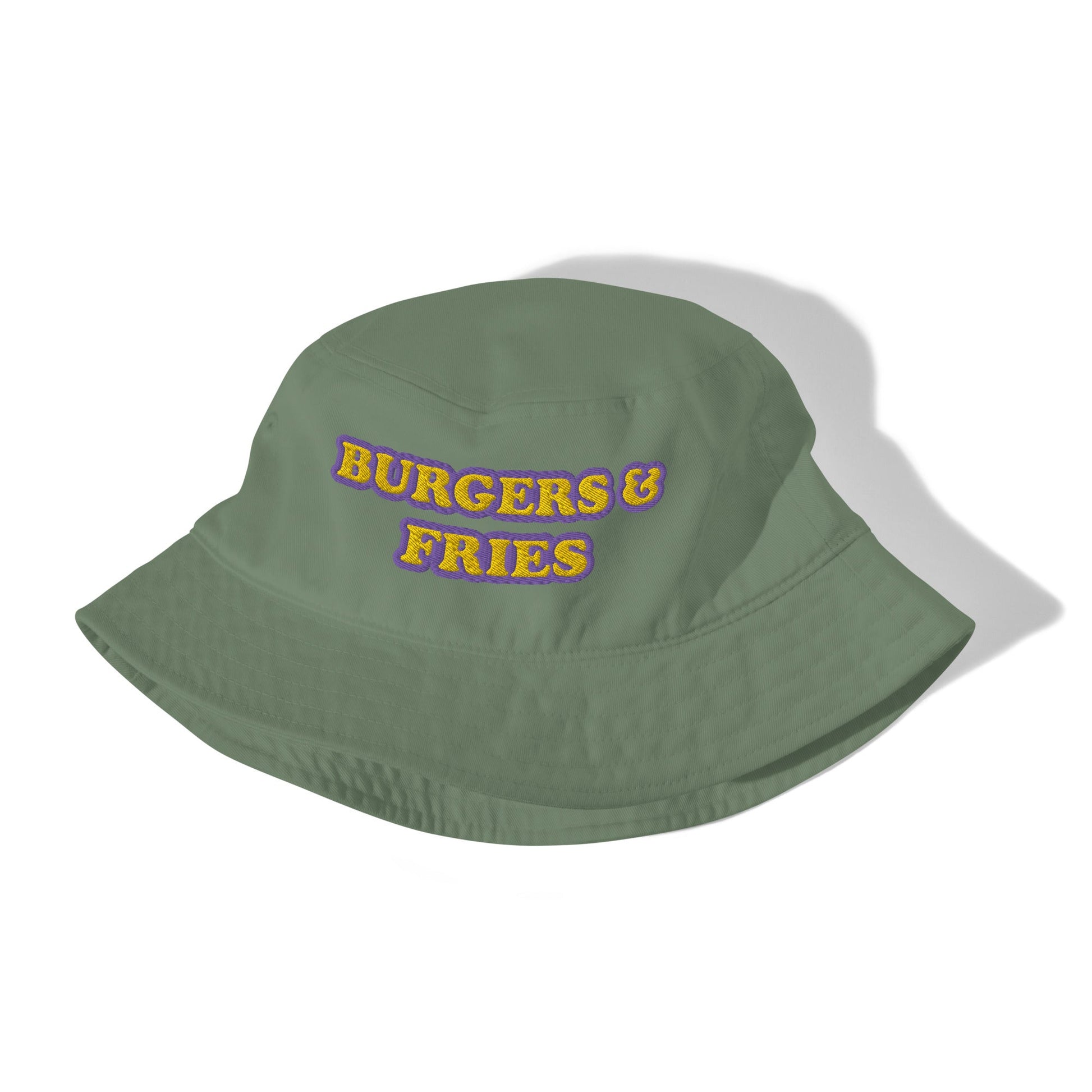 Burgers and Fries Organic Bucket Hat - ninanush