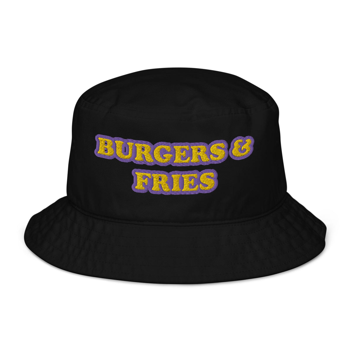 Burgers and Fries Organic Bucket Hat - ninanush