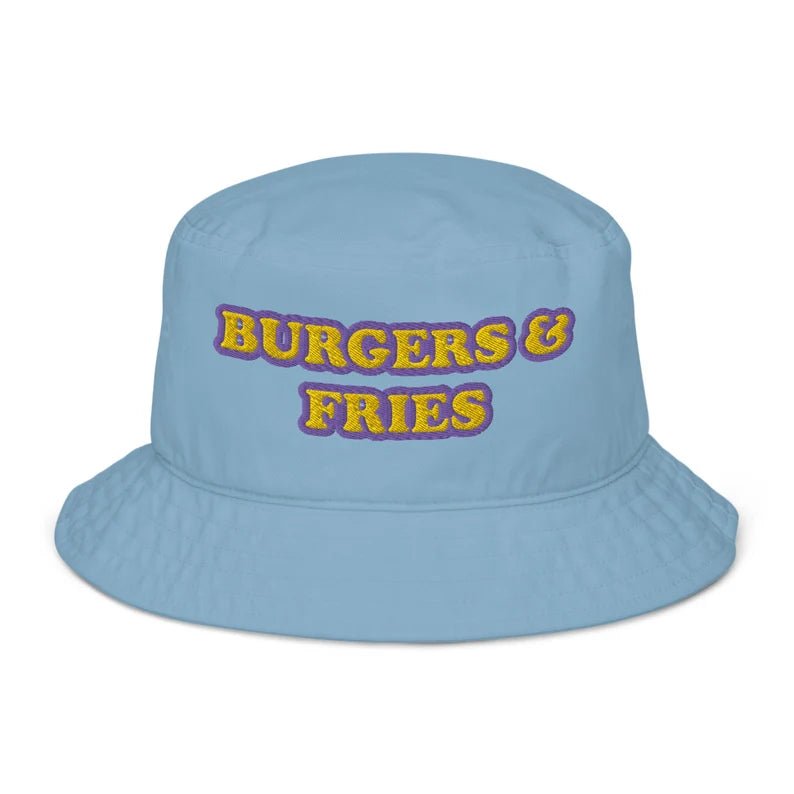 Burgers and Fries Organic Bucket Hat - ninanush