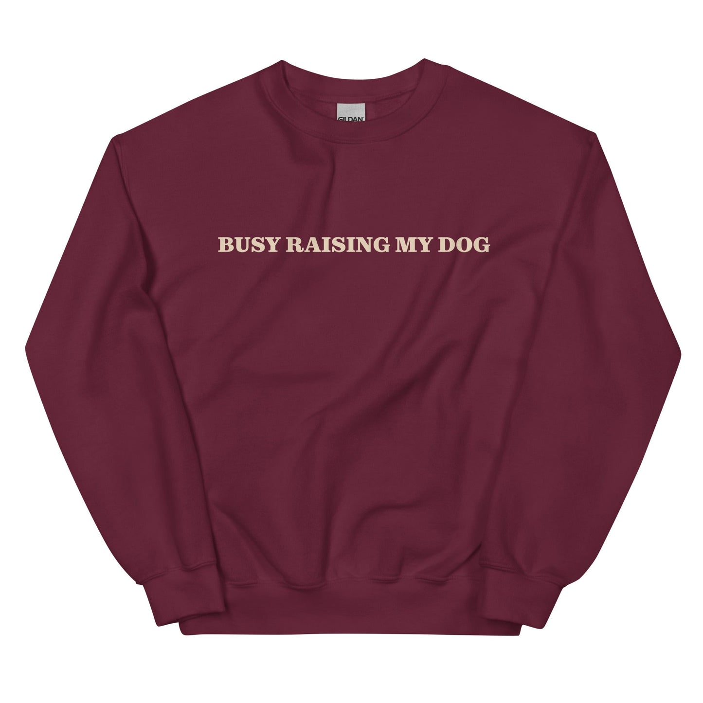 Busy Raising My Dog Sweatshirt - ninanush