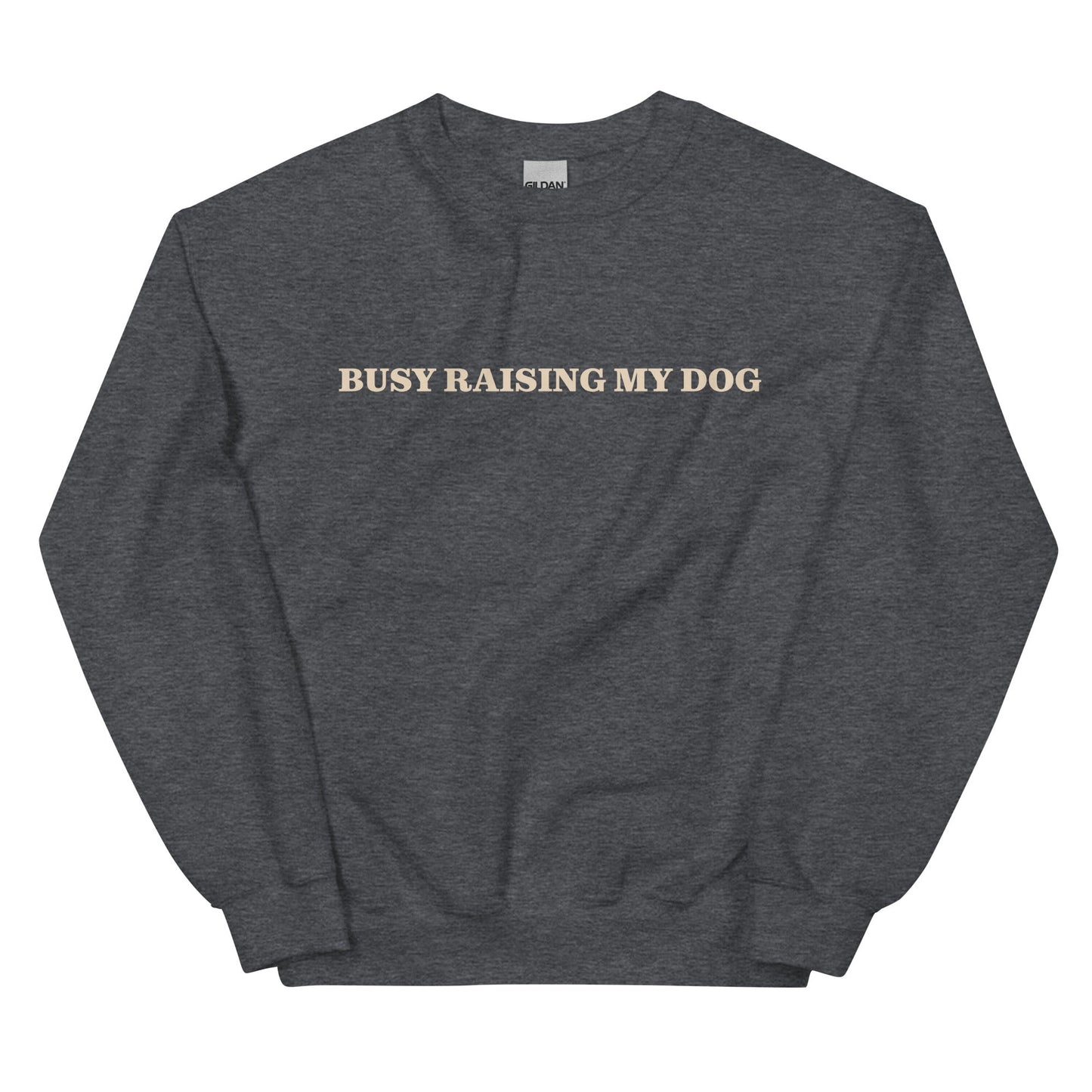 Busy Raising My Dog Sweatshirt - ninanush