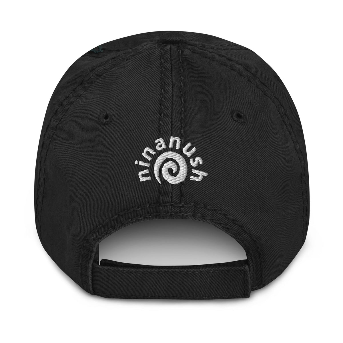 Butter Distressed Dad Hat - ninanush