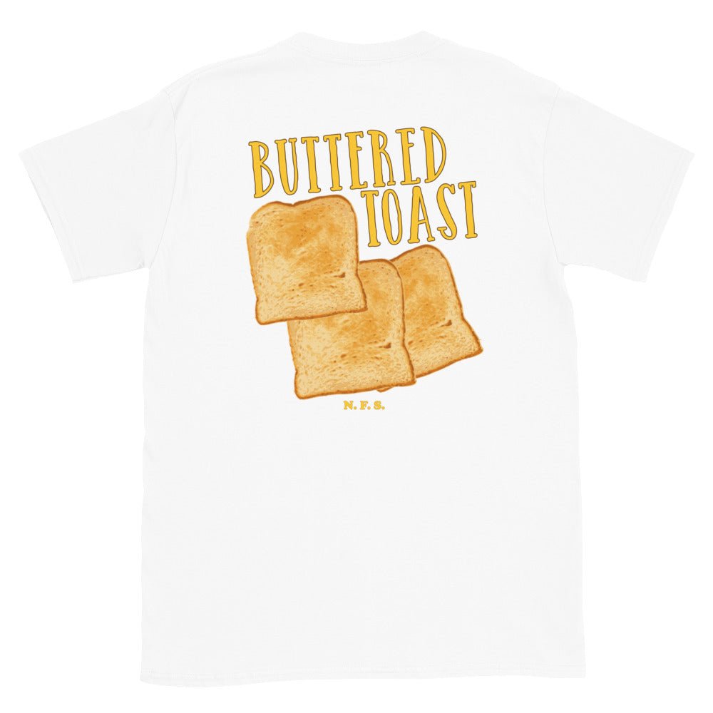 Buttered Toast T-Shirt - Front & Back - ninanush