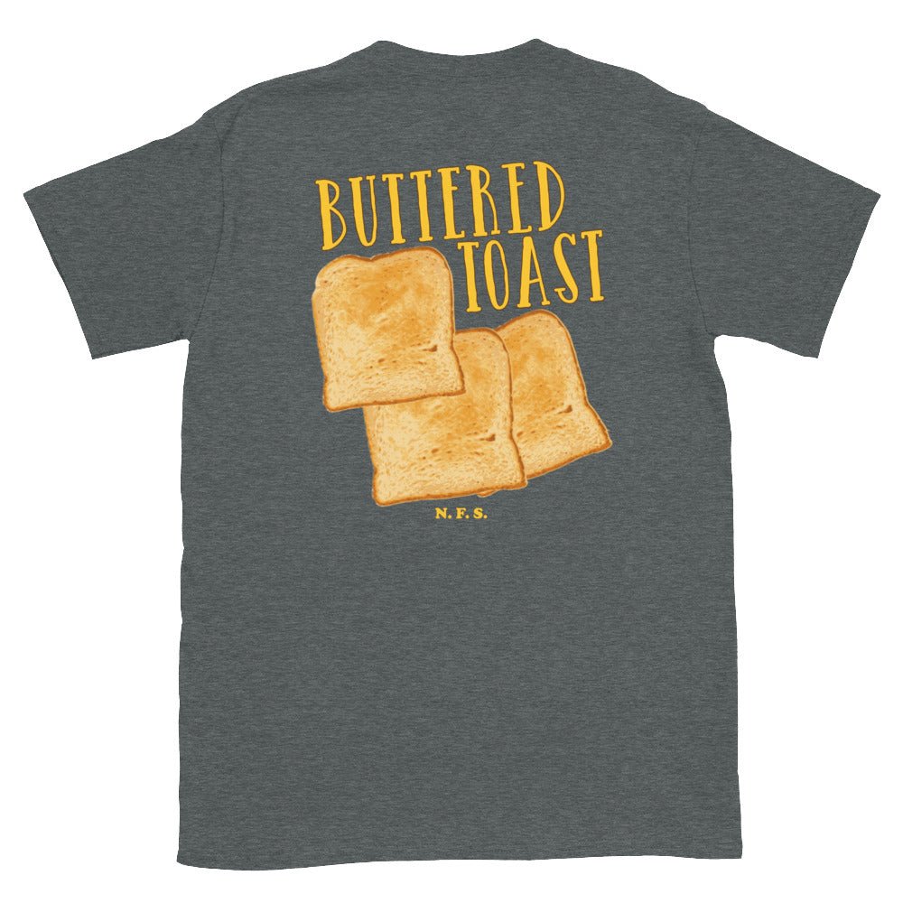 Buttered Toast T-Shirt - Front & Back - ninanush
