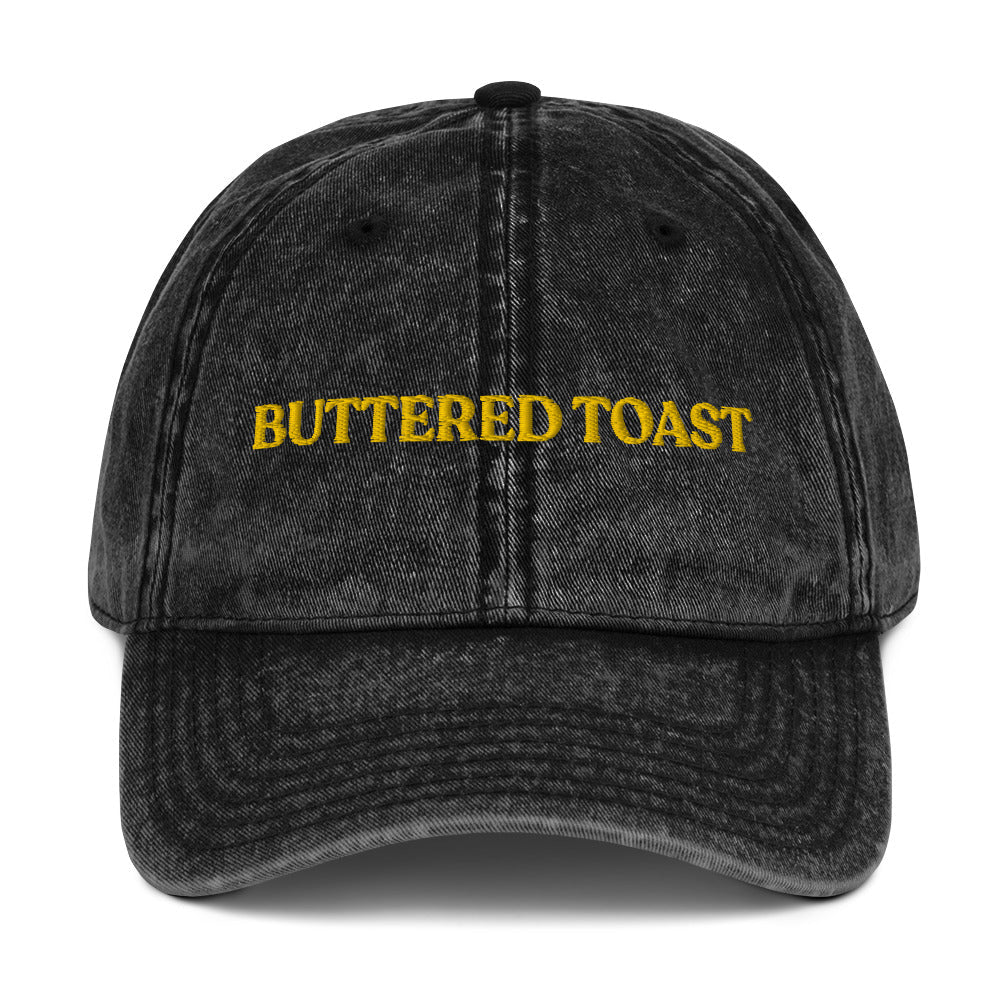 Buttered Toast Vintage Dad Hat - ninanush