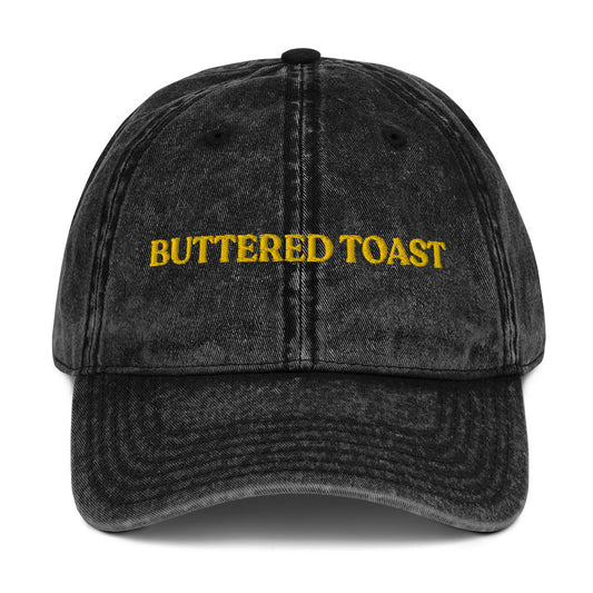 Buttered Toast Vintage Dad Hat - ninanush
