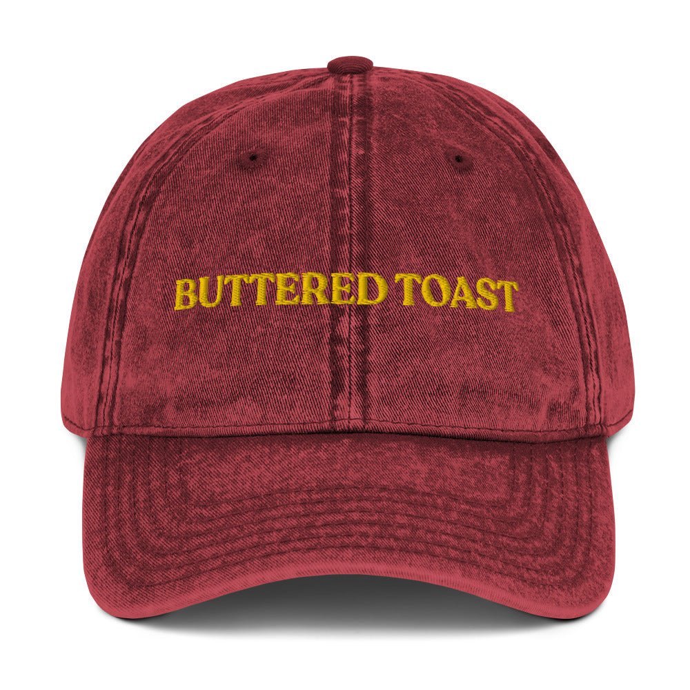 Buttered Toast Vintage Dad Hat - ninanush