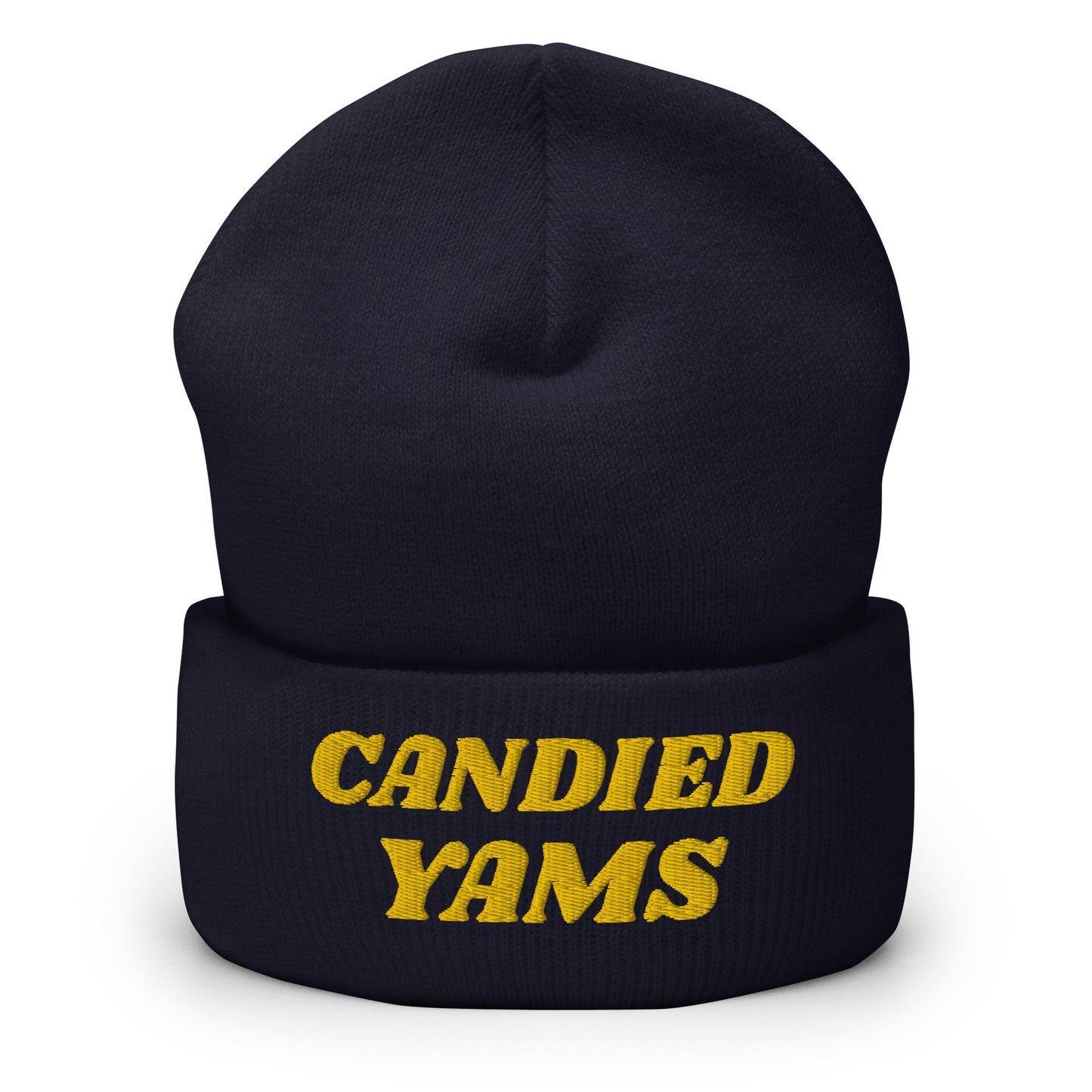 Candied Yams Cuffed Beanie - ninanush