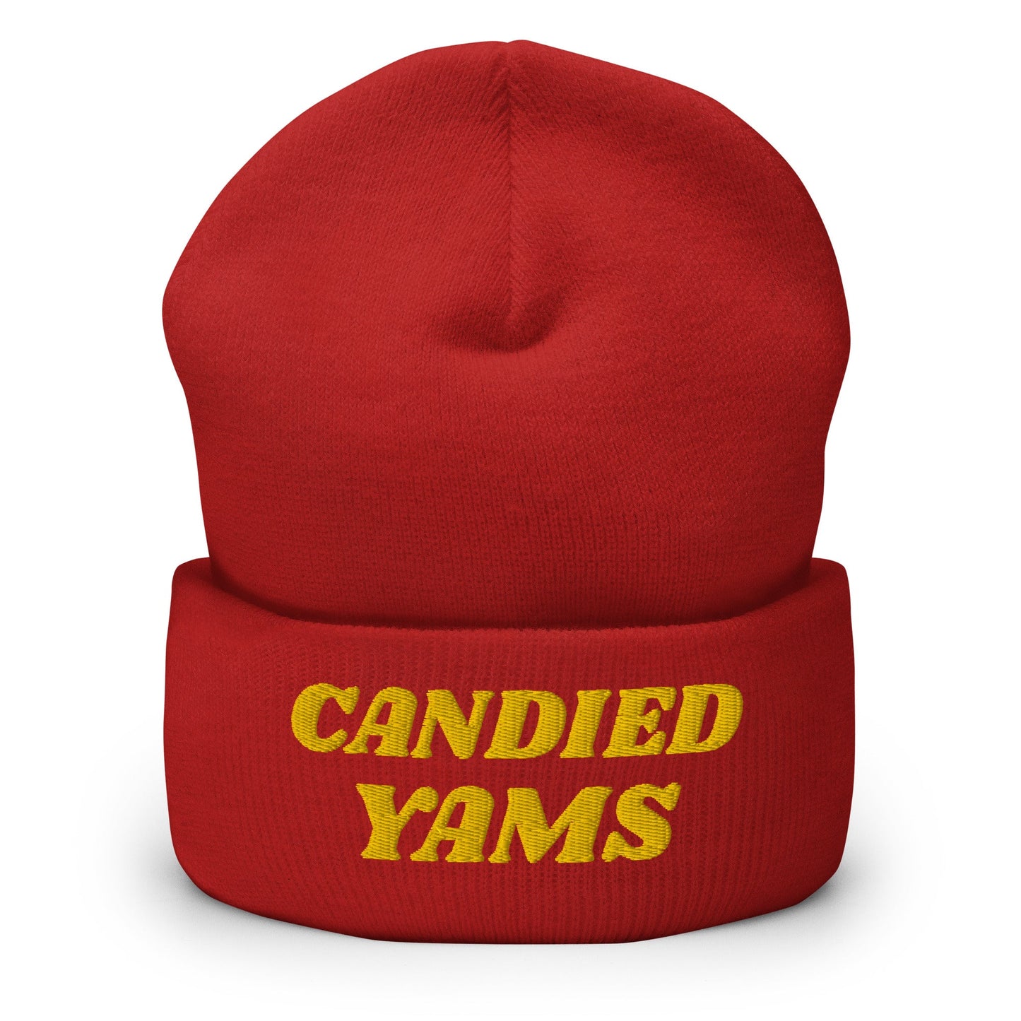 Candied Yams Cuffed Beanie - ninanush