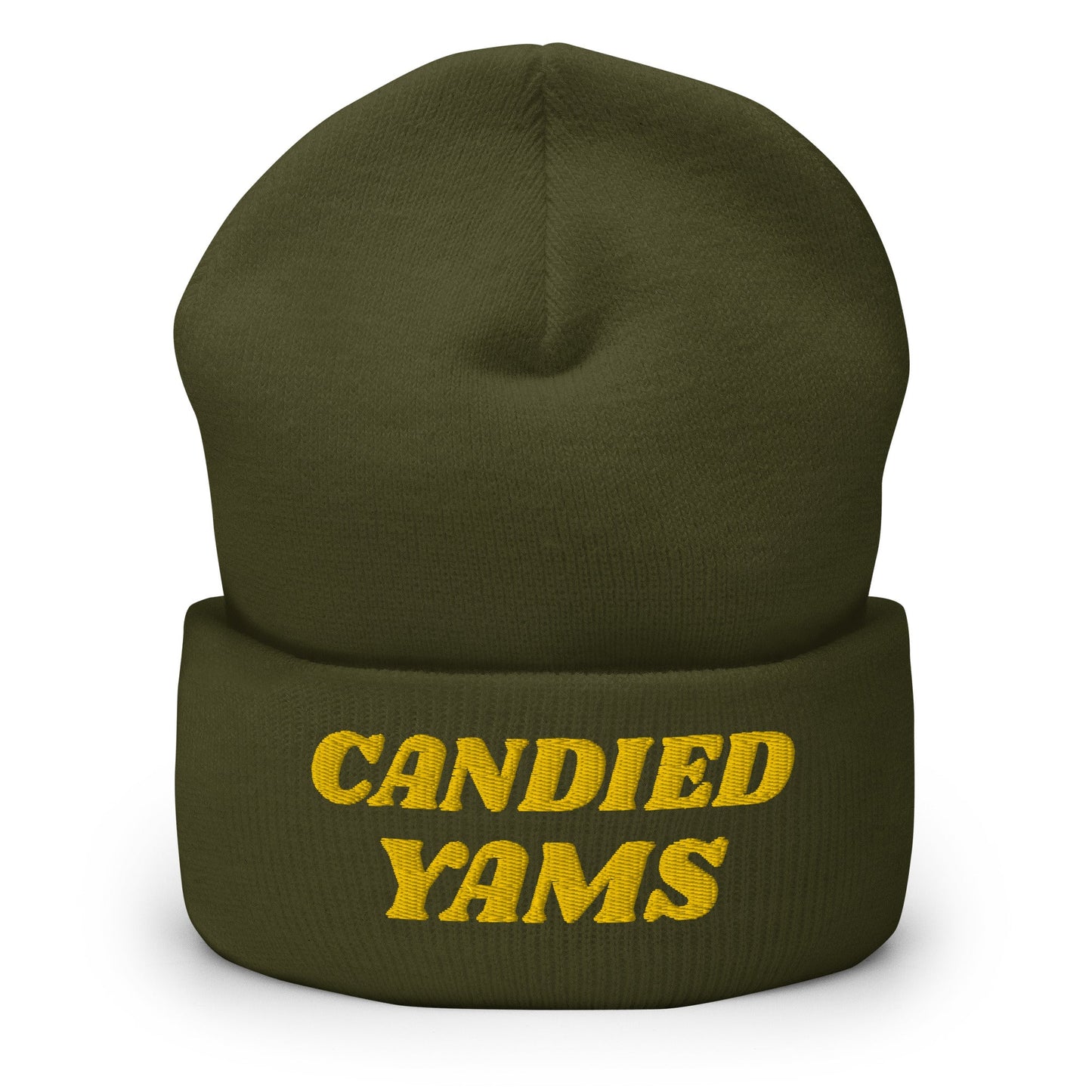 Candied Yams Cuffed Beanie - ninanush