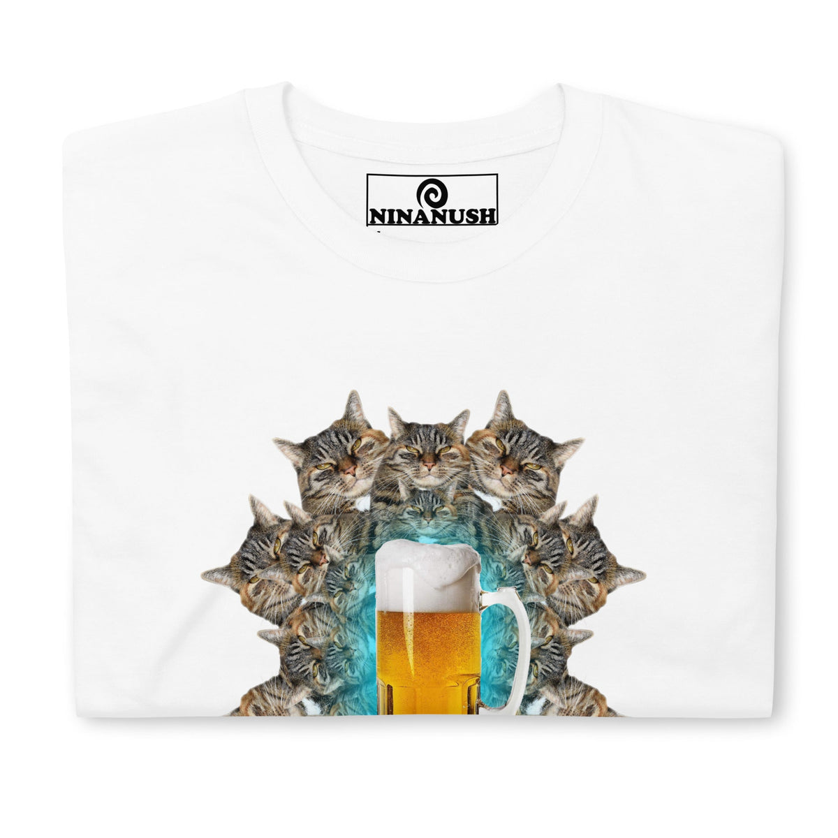 Cats And Cats And Beer T-Shirt - ninanush