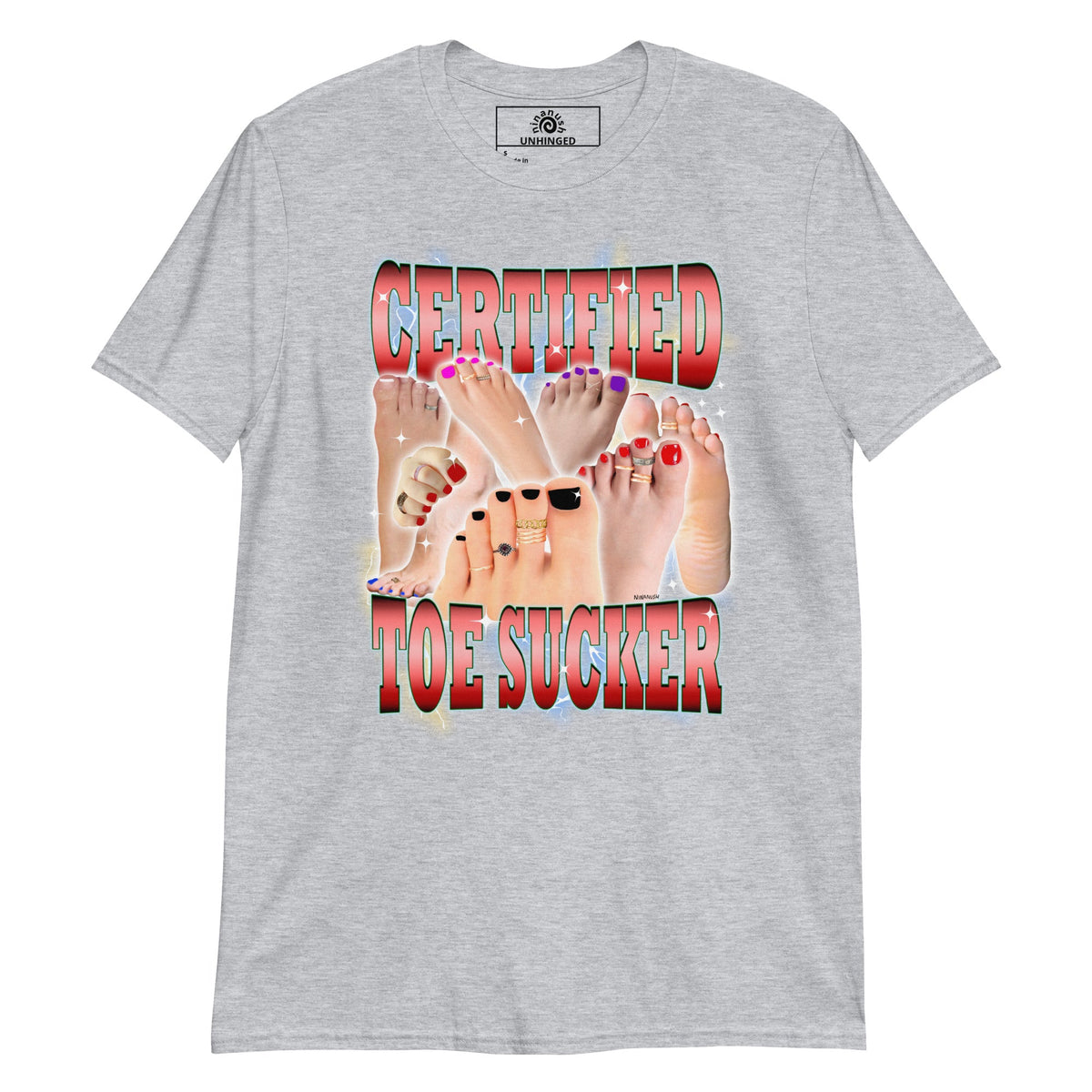 Certified Toe Sucker T-Shirt - ninanush