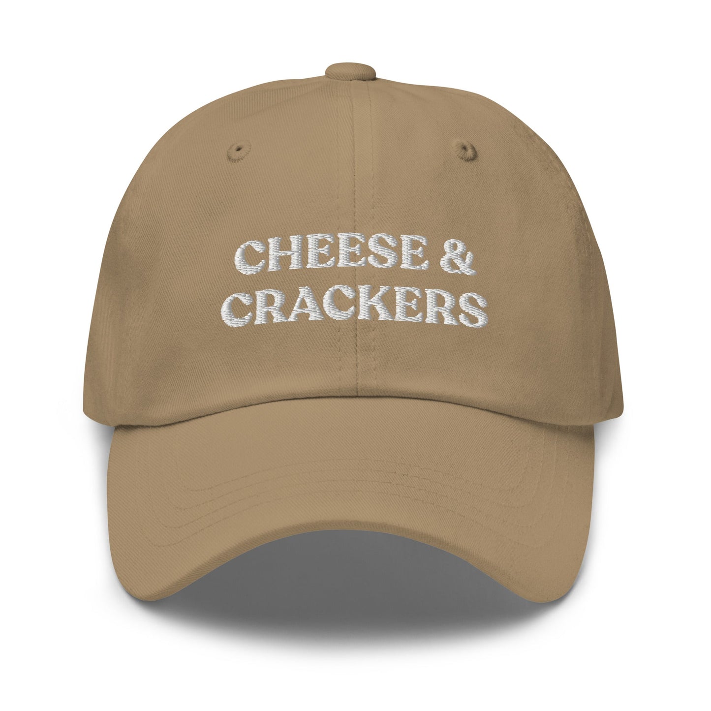 Cheese & Crackers Dad Hat - ninanush