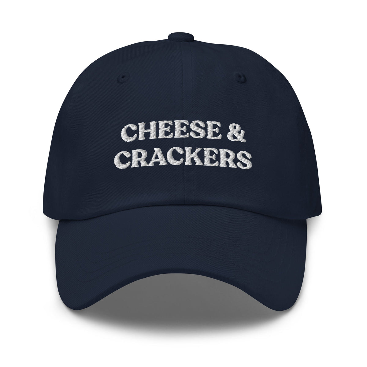 Cheese & Crackers Dad Hat - ninanush
