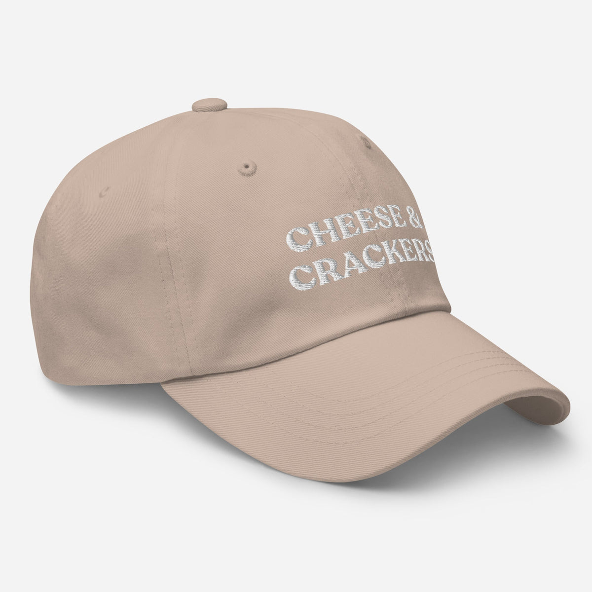 Cheese & Crackers Dad Hat - ninanush