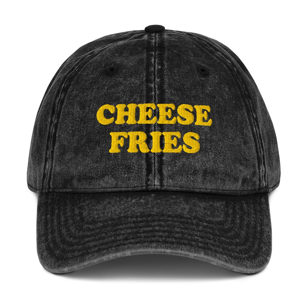 Cheese Fries Vintage Dad Hat - ninanush