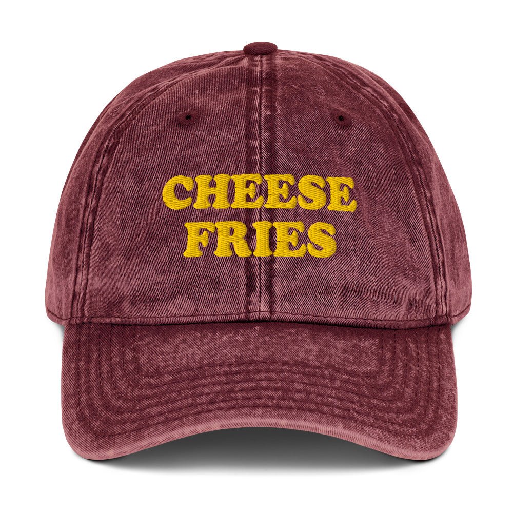 Cheese Fries Vintage Dad Hat - ninanush