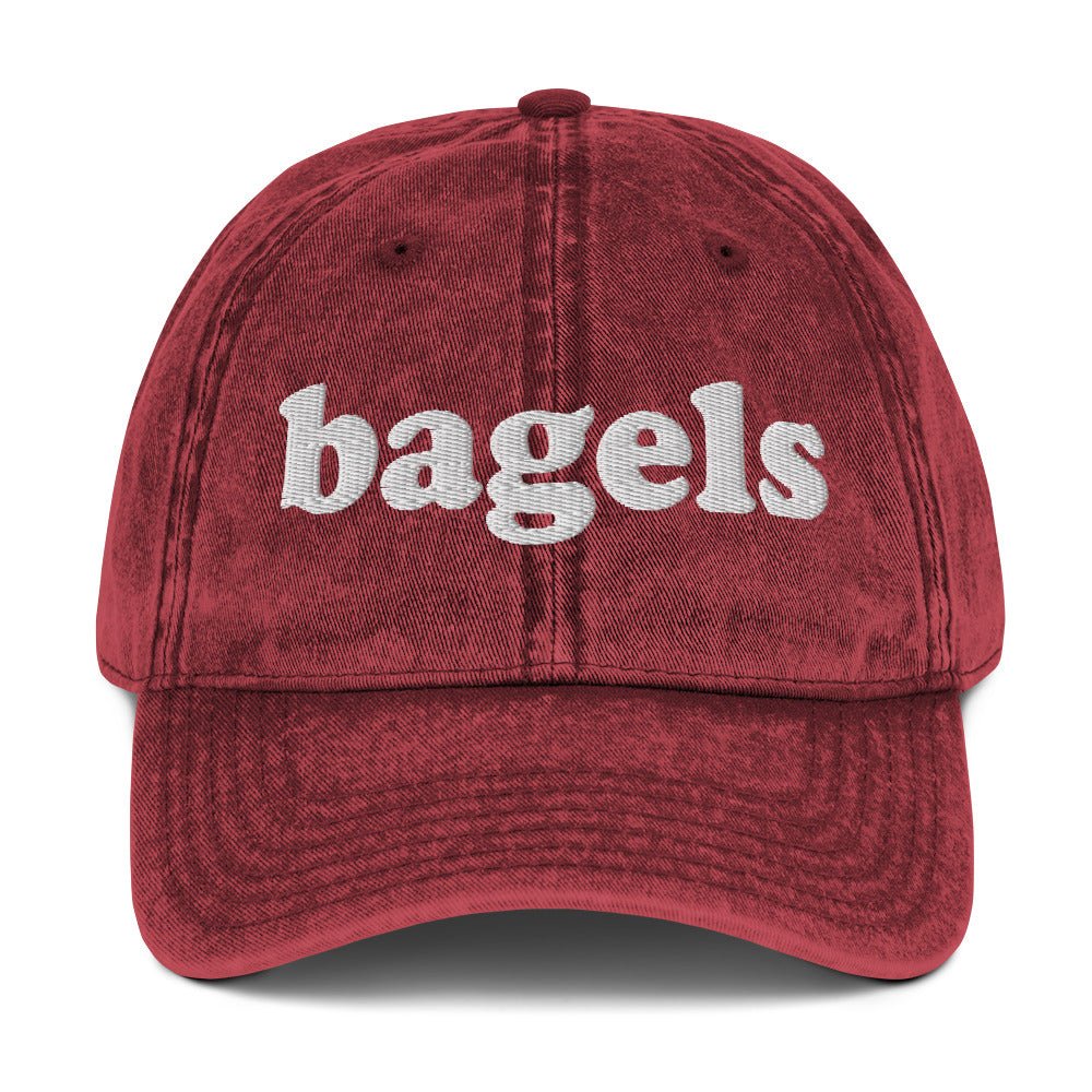 Classic Bagels Vintage Dad Hat - ninanush