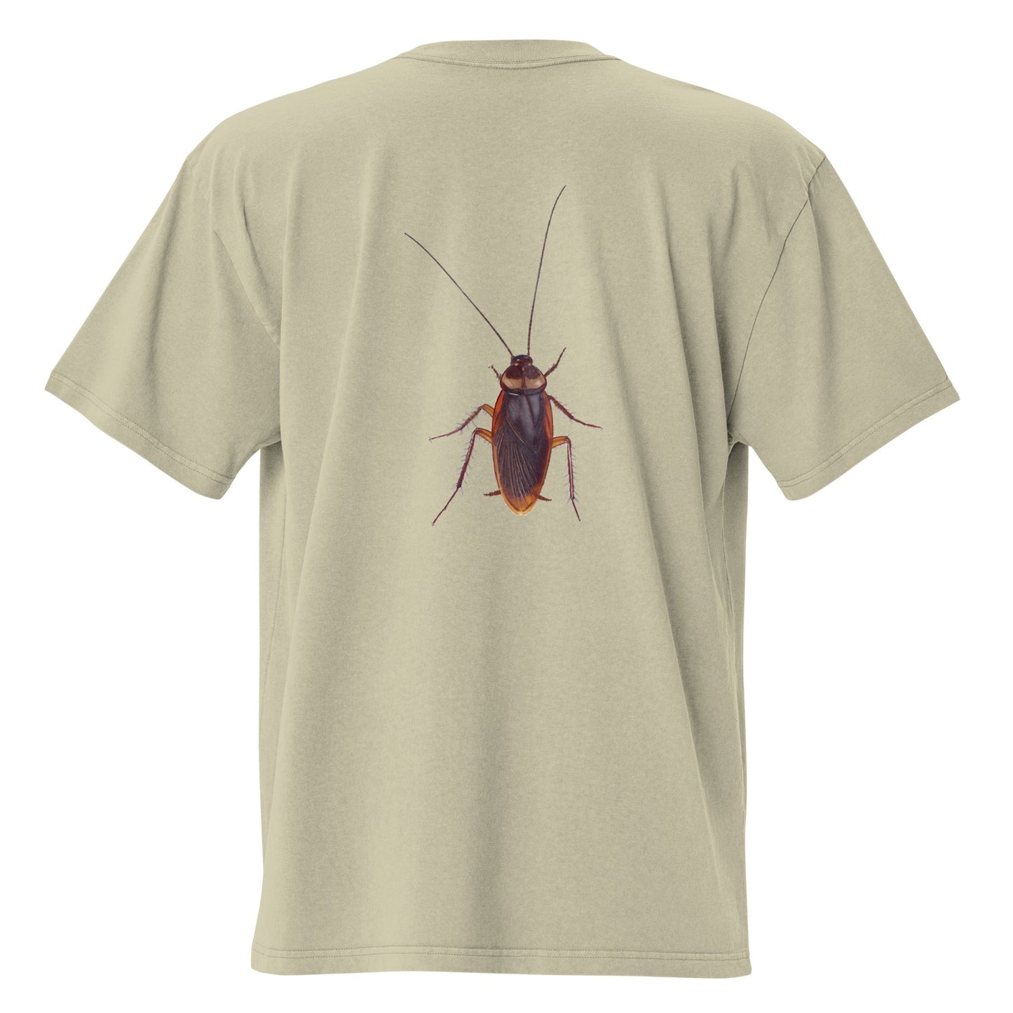 Cockroach Shirt – Urban Wildlife Oversized Graphic Tee - ninanush