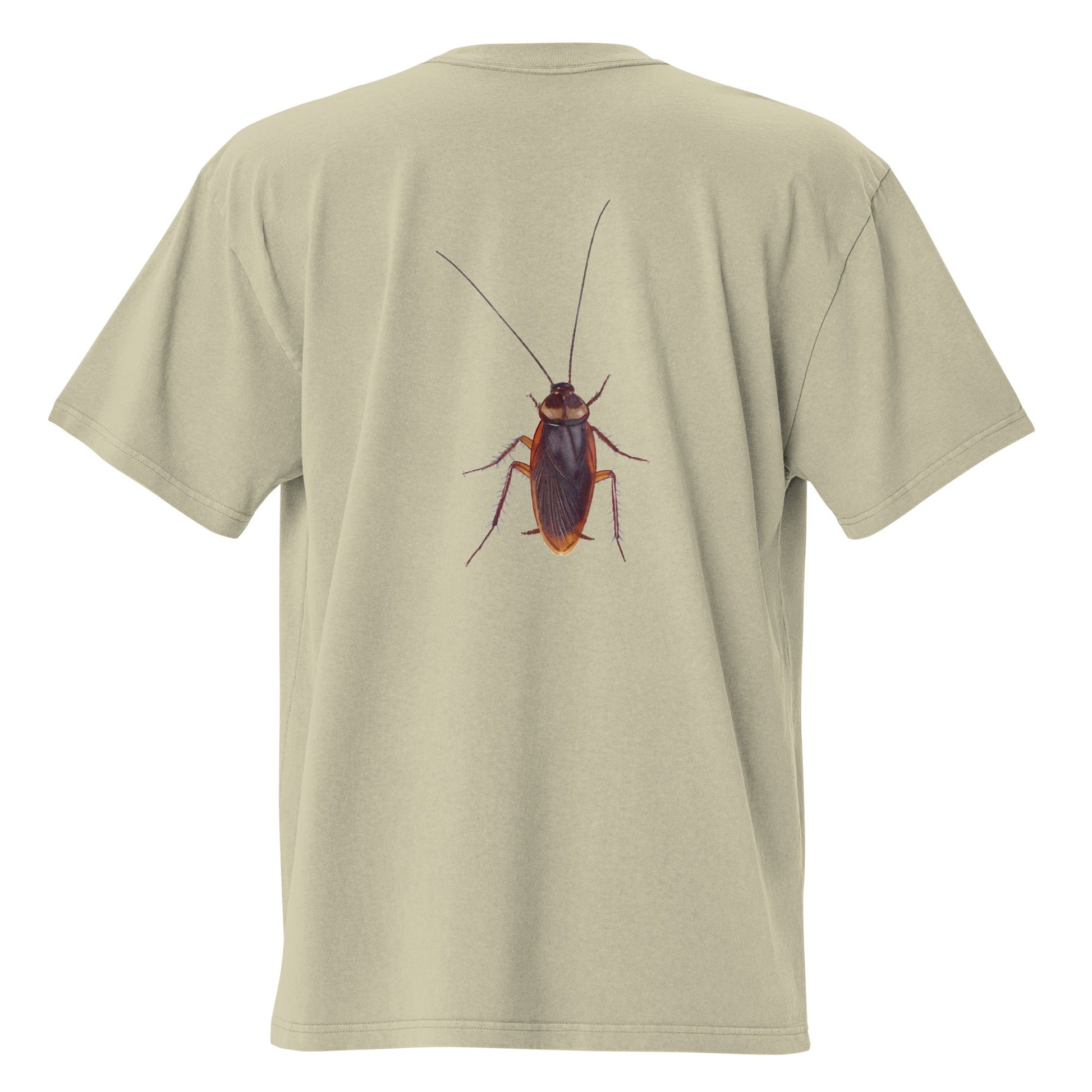 Cockroach Shirt – Urban Wildlife Oversized Graphic Tee - ninanush